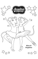 Angelina Ballerina kleurplaat 1